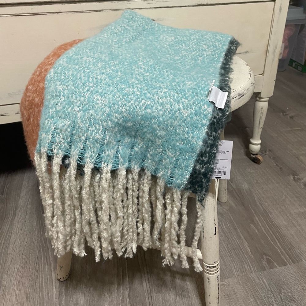 Sale! Sonoma Fringe Striped Scarf Wrap – Fall Colors – New with Tags - Picture 6 of 6